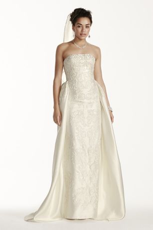 ivory silk wedding dress