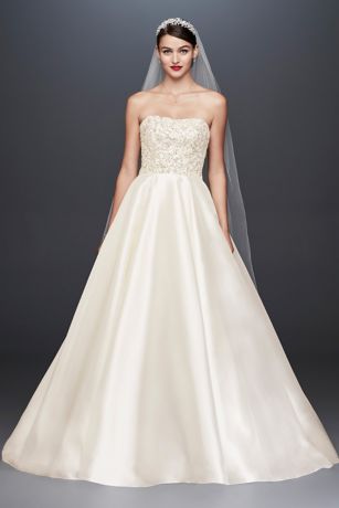 mikado wedding dress ball gown