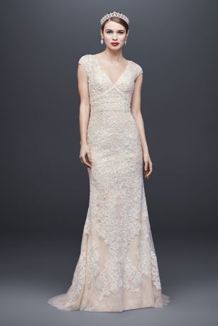 david's bridal cap sleeve