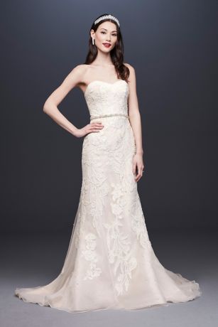 pearl mermaid wedding dress