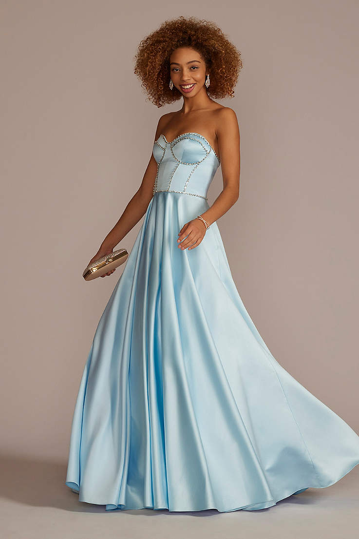 Mint Blue Prom Dresses 2018 David’s Bridal