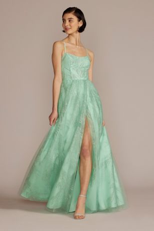 Mint Colored Light Green Dresses David S Bridal