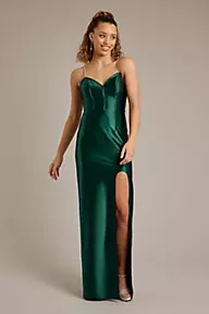 Corset Prom Dresses, Bustier Top Gowns