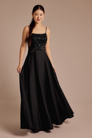 Picture of Embellished Bodice A-Line Dress
