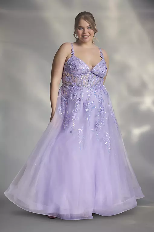 fitted lace wedding dress Women's Elegant Dark Purple Lace Prom Dress, A-line V-neck Off The Sho formalgowns