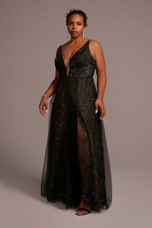 Plus Size Black Dresses Gowns David S Bridal