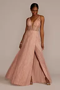 Agnes Orinda Women's Plus Size Swiss Dots Wedding Empire Waist Dresses  Black 2x : Target