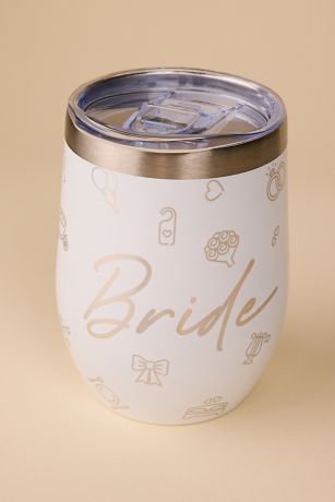Picture of Insulated Stainless Steel Bride Wine Tumbler