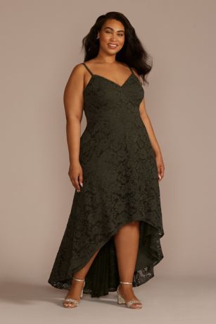 Picture of High-Low Corded Lace A-Line Dress