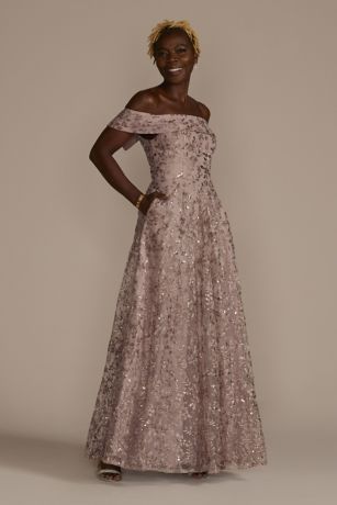 The Bride Dress Taupe Evening Gown Bride Dress Taupe Lace Dress