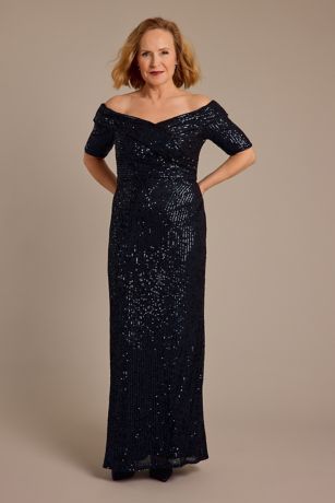 Picture of Sequin Off-the-Shoulder Sheath Dress