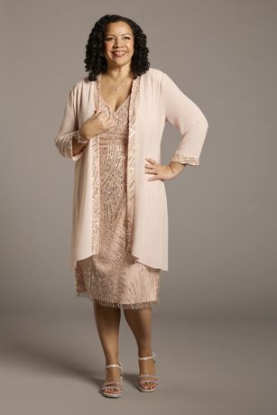 Picture of Sequin and Pearl Short Jacket Dress