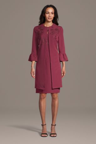 Picture of Two-Piece Crepe Jacket Dress