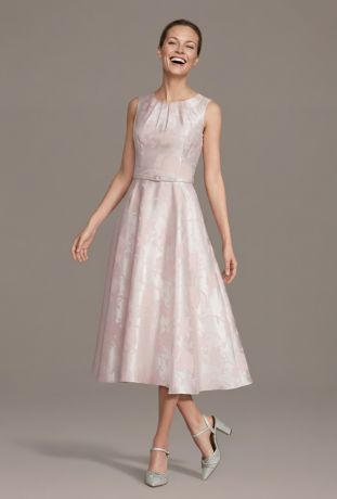 Picture of Floral Tea-Length A-Line Dress