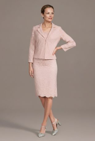 Picture of Short Lace Sheath Jacket Dress