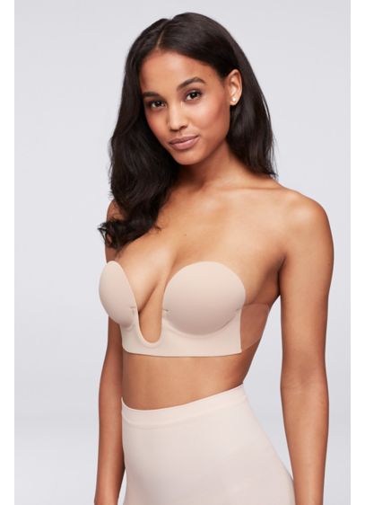 Fashion Forms Strapless Backless Plunge Bra - This strapless plunge bra is a must-have for