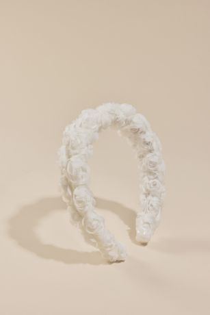 Picture of Tulle Rosette Flower Girl Headband