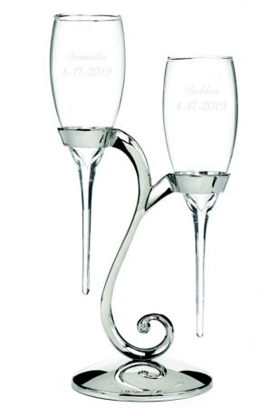 extra tall champagne flutes