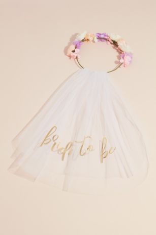 bride to be crown