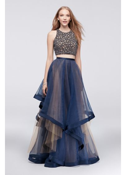 Long Ballgown Halter Formal Dresses Dress - Glamour