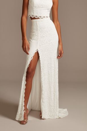 lace wedding separates