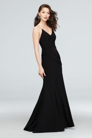 david's bridal black dresses