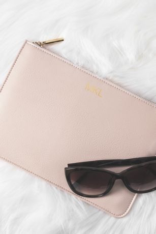 vegan leather clutch