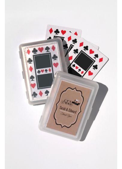 Personalized Vintage Wedding Playing Cards David S Bridal