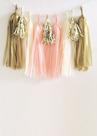 diy tassel garland