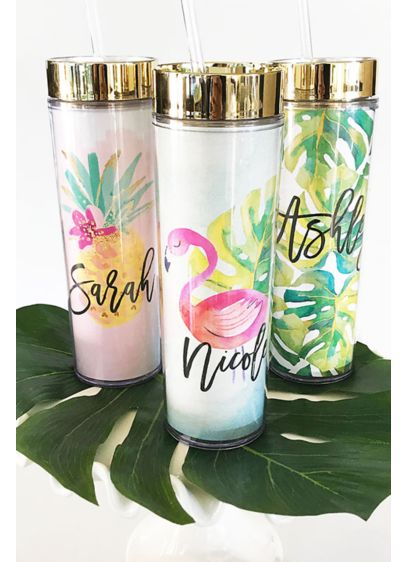Event Blossom (Personalized Tropical Beach Tumbler)