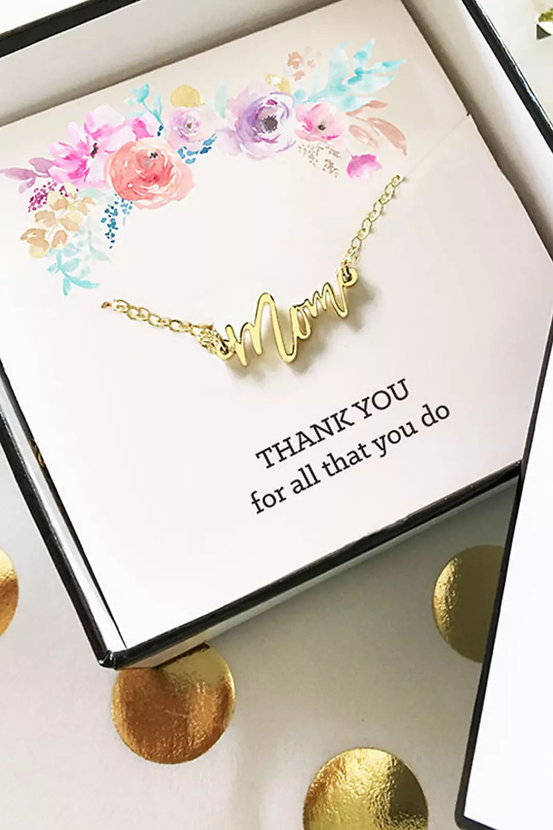Gold Mom Necklace Image