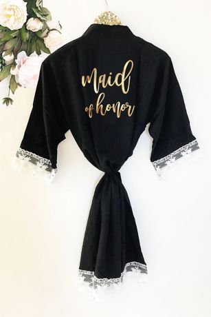 maid of honor robe