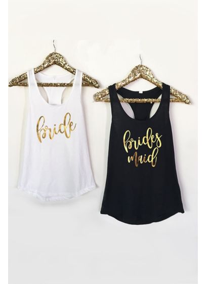 Bridal Party Tank Tops - Wear these fun and stylish Bridal Party Tank