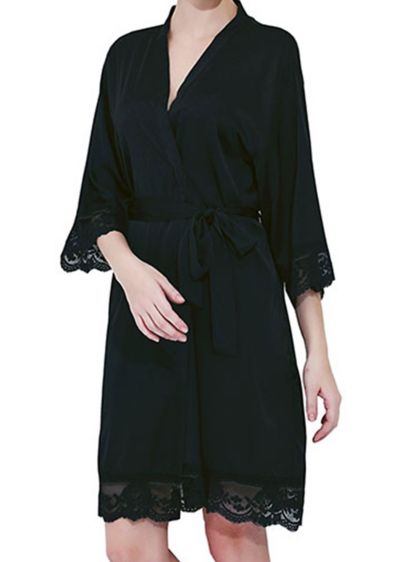 Monogram Satin Lace Robes - These delicate robes make a wonderful gift that