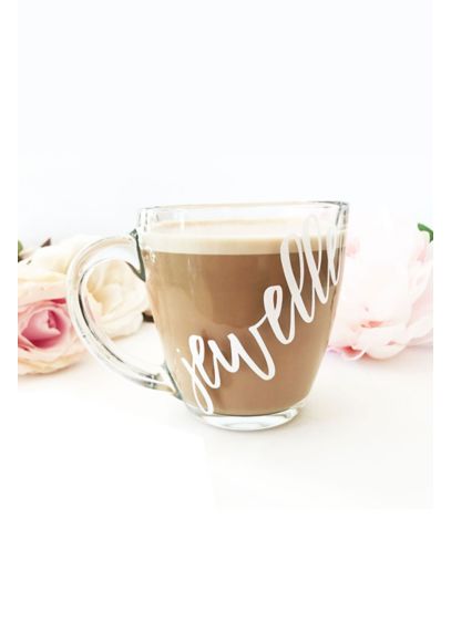 Personalized Glass Coffee Mug David S Bridal