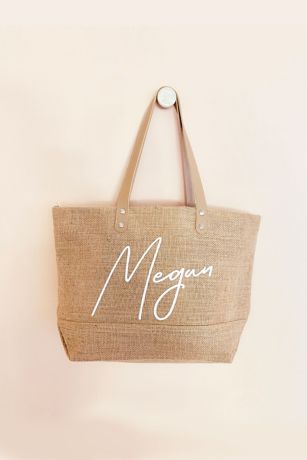 personalized zippered tote bags