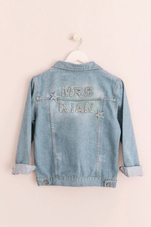 jean jacket personalized