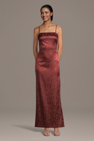 Picture of Lace-Up Spaghetti Strap Sheath Dress