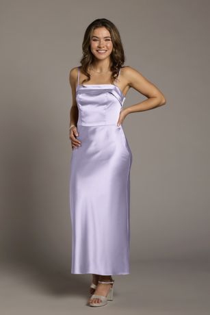 Picture of Charmeuse Spaghetti Strap Sheath Dress