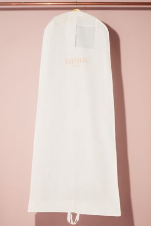 white dress bag