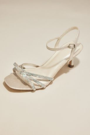 Picture of Crystal Bow Stiletto Sandals
