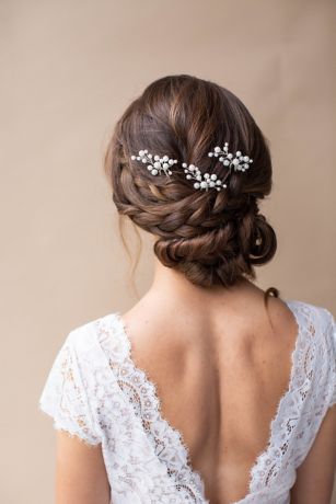 Crystal Bobby Pin Set | David's Bridal