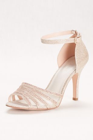 davids bridal nude shoes