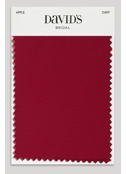 Apple Fabric Swatch - Available in all of David's Bridal's exclusive colors,