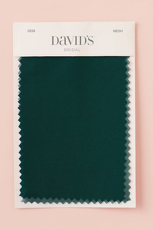 David's Bridal Gem Fabric Swatch