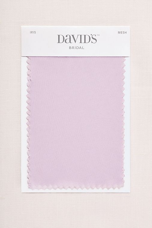 David's Bridal Iris Fabric Swatch