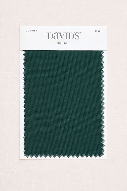 David's Bridal Juniper Fabric Swatch