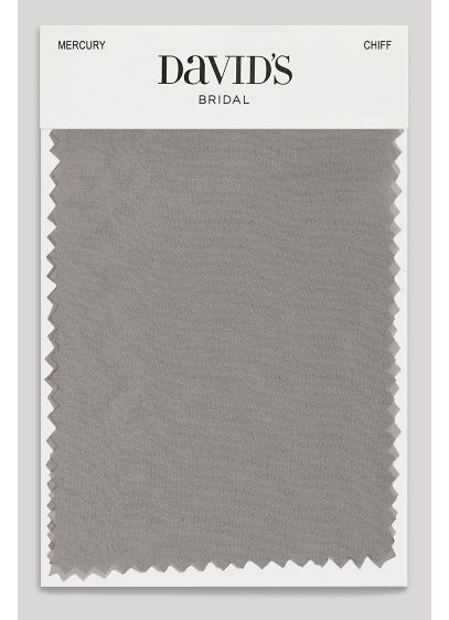 Mercury Fabric Swatch - Available in all of David's Bridal's exclusive colors,