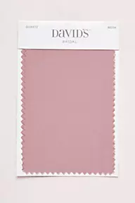 David's Bridal Quartz Fabric Swatch