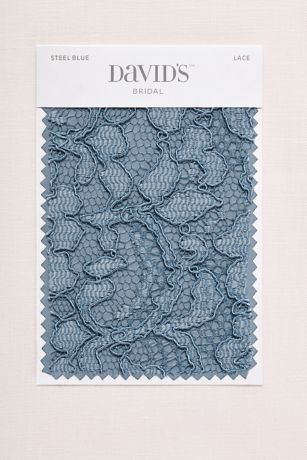 Steel Blue Fabric Swatch | David's Bridal